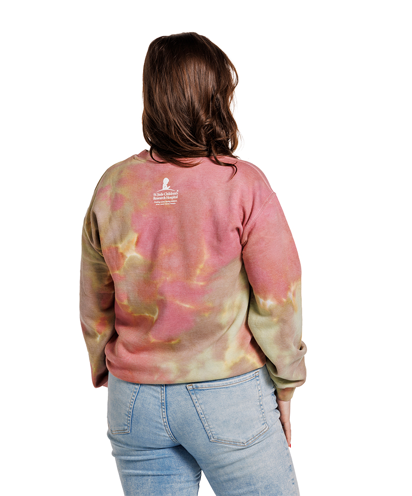 Primary image St. Jude Collegiate Tie-Dye Sweatshirt